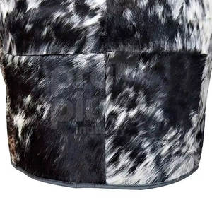 เสื้อกั๊กหนังวัวแท้สำหรับผู้ชาย - เสื้อคลุมลำลองทันสมัย แห้งเร็วและเป็นมิตรกับสิ่งแวดล้อม - Product Image 5