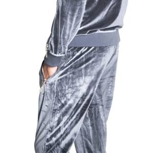 Chándal de terciopelo para hombre de tendencia superior, fácil de usar, totalmente personalizado, superventas, cómodo chándal de terciopelo para hombre con cosas duraderas - Product Image 5