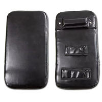 Protector de Patadas de Piel Sintética de Alta Calidad para Taekwondo, Muay Thai, MMA, Boxeo, Kickboxing, con Logotipo Personalizado, Duradero