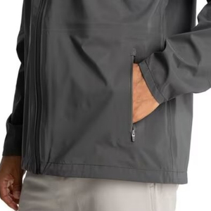 Chaqueta Impermeable Ligera con Capucha para Hombre, Chaqueta de Exterior, Chaqueta Cortavientos de Diseño Personalizado - Product Image 2