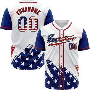Maillots de baseball personnalisés de haute qualité, unisexes, impression par sublimation, tissu respirant à séchage rapide, maille légère en polyester, été - Product Image 1