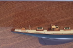 Nỗ lực thủ công mô hình nửa thân Tàu trong Gỗ đánh bóng món quà giáng sinh hải lý và trang trí nhà - Product Image 4