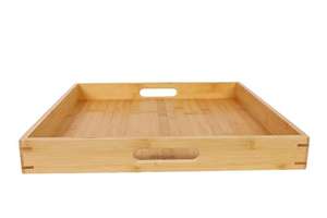 Más popular 2024 fruta seca personalizada Mango Natural/Acacia comida de madera Bandejas para servir té restaurante Hotel suministros bandeja de madera - Product Image 5