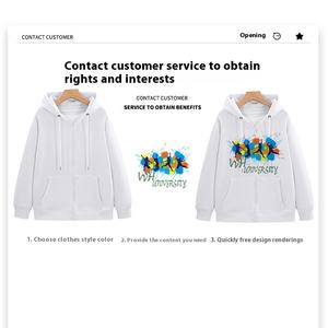 Sudadera con capucha de algodón ligero para hombres y mujeres-Estampado de moda, duradero y elegante-Salidas informales y deporte todos los días - Product Image 5