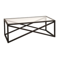 Meilleure Qualité Table Basse Noire Avec Verre Pour Hôtel Et Meubles De Maison Table Basse À Bas Prix Fabricant Indien Usine