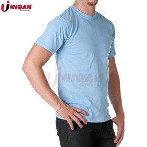 เสื้อยืดคอกลมพรีเมียมสำหรับผู้ชาย ผ้าฝ้าย 100% ผ้าเจอร์ซีย์ยืดหยุ่นได้-พิมพ์ลายถักแบบกำหนดเองได้ เสื้อผ้าลำลองสำหรับฤดูร้อน - Product Image 3