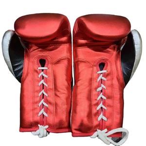Customized Logo Leather Boxing <b>Gloves</b> Different Sizes for Outdoor Training-Private Manufacturer - Product Image 6