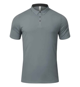Camisetas Azules de Último Diseño para Hombre, 100% Algodón, Tejido de Alta Calidad, Transpirable, Manga Corta, Color Sólido - Product Image 6