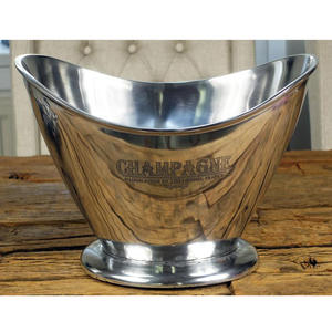Stainless Steel Ice <b>Bucket</b> Tub for Home Hotels & Restaurants Metal Aluminium <b>Champagne</b> Ice <b>Bucket</b> Tub for Sale Best Seller - Product Image 1