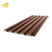 Paneles de Revestimiento de Pared WPC 3D Modernos, Ecológicos, Reciclables, No Tóxicos, Impermeables, Insonorizantes, Ignífugos, Comerciales