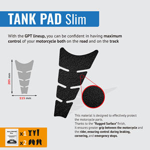 Pad Antiscivolo Nero Sottile per Serbatoio Moto Sportiva, Strumento di Rotazione Modello 8016408182813 - Product Image 3