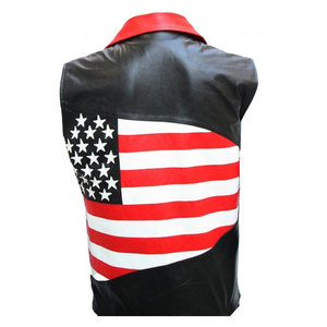 Red <b>White</b> Excellent Quality Pakistani Breathable Plus Size <b>Men's</b> Leather <b>Vests</b> & Waistcoats From Pakistan by WS INTERNATIONAL - Product Image 2