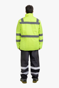 High Visibility Breathable Comfortable Workwear Vest Reflective <b>Strips</b> Customizable Jacket Logo Bulk Supply - Product Image 5