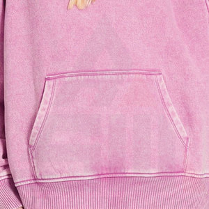 Sudadera con Capucha Extra Grande para Mujer, Lavado Ácido Premium, de Alta Calidad, Duradera y Cómoda - Product Image 4