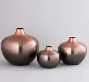 Jarrón de flores de latón para decoración del hogar, diseño elegante dorado, cantidad a granel, decoración festiva para el hogar, mesa decorativa, hotel, hecho en India - Product Image 4