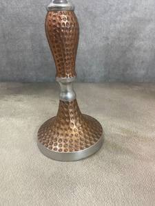 Porte-bougie vintage en cuivre, décoration de table à manger, porte-bougie en métal en forme de plume, vente chaude, pour décorer la maison, les fêtes et les hôtels - Product Image 2