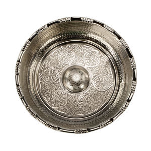 Cuenco de Hammam de la Mejor Calidad, Fabricado en Turquía, Tradicional, de Cobre y Cromado, para Verter Agua - Product Image 6