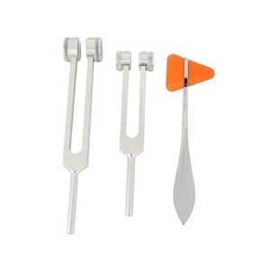 Juego de 8 instrumentos Ent de alta calidad, diapasones de aluminio, 512Hz y 128Hz, diapasón de Chakra médico, fuente de alimentación eléctrica - Product Image 3