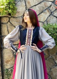 Robe brodée à la main Kuchi afghane Meilleur prix de gros Robe pour femme afghane sur mesure - Product Image 5