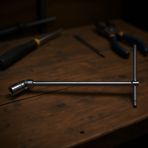 Chiave a T con attacco esagonale girevole - Product Image 3