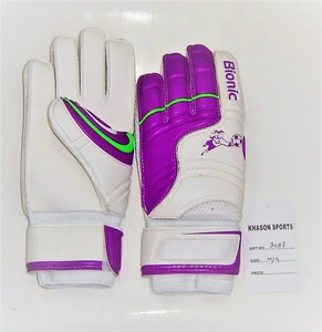 NOUVEAU GANTS DE GARDIEN PROFESSIONNEL PROTECTEUR DE DOIGTS ADULTES ENFANTS POLAIRE COTON/SPANEX ÉPAIS LISSE ENTRAINEMENT DE FOOTBALL - Product Image 1