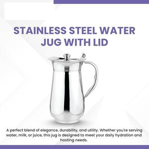 Stainless Steel Lightweight <b>Pitcher</b> Built for Easy Carrying Eco-Friendly Dishwasher Safe Refreshment Serving Outdoor Events - Product Image 2