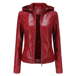 Chaqueta Acolchada Estampada de Cuero Genuino para Mujer de Alta Calidad, Estilo Clásico, Suave, Personalizada OEM, Ropa Exterior Informal de Moda - Product Image 4