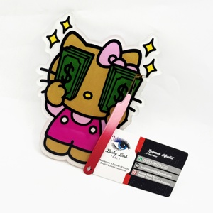 Herramientas para Pestañas Lucky Lash, Placas de Acrílico para Pestañas Hello Kitty, Serie Money Maker con Logotipo Personalizado, Extensión de Pestañas Magnéticas, Placa de Pestañas Personalizada - Product Image 2