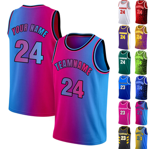 Ensemble de vêtements de sport de basketball sans manches pour hommes DUBBIX INDUSTRIES, 100% polyester, respirant, antibactérien, séchage rapide, transfert thermique - Product Image 1