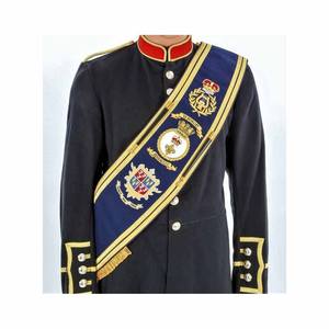 High Quality Hand Made Embroidered Sash Tactical Embroidery Sashes for Uniform Masonic Regalia <b>Craft</b> Master OEM - Product Image 3