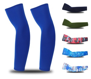 Manchons de bras de cyclisme en gros Logo personnalisé imprimé manchons de bras de refroidissement en soie de glace pour hommes pour les sports de plein air Ensemble de style camouflage - Product Image 2