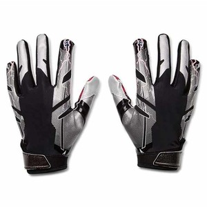 Prix usine Taille personnalisée Gants de gardien de but à paume en silicone collant Gants de football américain en latex durables antidérapants - Product Image 1