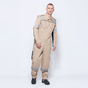 Worker Wear Coverall Working Uniform Cotton Safety <b>Clothing</b> <b>Fire</b> Proof Waterproof Anti-Cut Anti-Heat Level Vapor-Protective Suit - Product Image 1