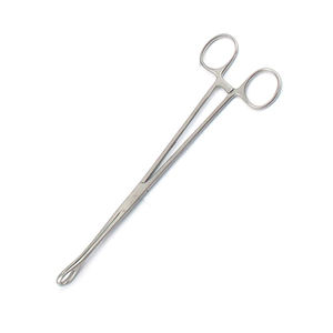 คีมจับเนื้อเยื่อแบบมีฟันเลื่อย 320 มม. ไม่มีระบบแร็ตเช็ต สำหรับจับอวัยวะและเนื้อเยื่อในการผ่าตัด - Product Image 4