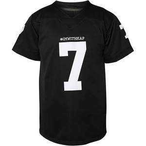 カスタムプロモーションリフレッシュメッシュジャージーサッカーユニフォームサッカーウェアデザインクラブチーム名100% ポリエステルアメリカンフットボールジャージー - Product Image 3