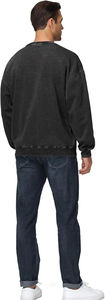 Sweat-shirt oversize style vintage streetwear délavé à l'acide pour homme en molleton de coton – Collection Hiver - Product Image 5