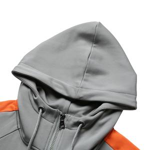 Ensembles de sports d'hiver 100% polyester personnalisés de haute qualité pour hommes survêtement homme respirant à fermeture éclair avec logo imprimé - Product Image 5