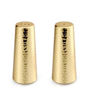 Salières et poivrières en aluminium martelé écologiques Chaman India - Product Image 3