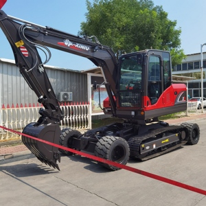 Máy xúc đào bánh xích và bánh lốp Trung Quốc 2026, 9 tấn, có thể tùy chỉnh màu sắc và động cơ - Product Image 2