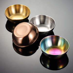 Bol de service élégant en métal pour table de restaurant d'hôtel avec finition de qualité supérieure - Product Image 5