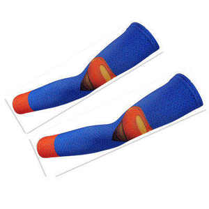 Manchons de bras de sport de haute qualité, protection UV personnalisée, compression, design sans couture, respirant, anti-UV, OEM/ODM - Product Image 4