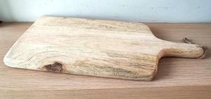 Tabla de Cortar Rectangular de Madera Sostenible Hecha a Mano Crafts Galore, Diseño Moderno con Frutas Talladas, 2.0cm de Grosor, Apta para Lavavajillas - Product Image 6