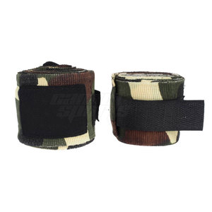 Bandages de boxe élastiques en coton de 4 mètres, bandages d'entraînement de qualité supérieure de 4,5 mètres - Product Image 1