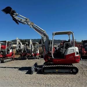 Mini-excavatrice sur chenilles Takeuchi TB235RA en bon état, matériel de construction, mini-excavatrice sur chenilles en bon état - Product Image 3