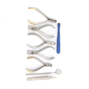 Kit de Instrumentos Quirúrgicos para Ombligo, Alicates Dentales de Ortodoncia, con Bandeja de Preparación, Alicates Profesionales, Certificación CE, Acero Inoxidable - Product Image 6