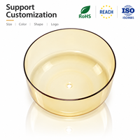 Abat-jour de table en verre borosilicate 3.3 transparent, fait main, avec trou de fixation, télécommande, pour la décoration intérieure et l'éclairage domestique