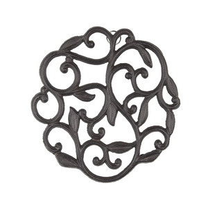 Hand-<b>Cast</b> Solid Metal Trivet Men Gifts Industrial <b>Pan</b> Stand for Men Personalized Housewarming Gifts Valentine's Day - Product Image 1