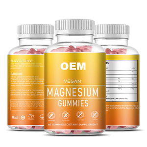 Complexe de magnésium OEM bon marché Gummies Candy Supplément Dosage pour adultes - Product Image 3