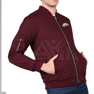 Sudadera con capucha bordada para hombre, chaqueta informal con cremallera, bordado de logotipo personalizado, OEM, ODM - Product Image 4