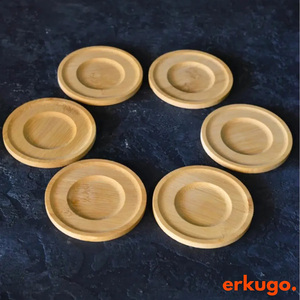 6 Round <b>Teacup</b> Coasters High Quality from Turkiye - Product Image 3